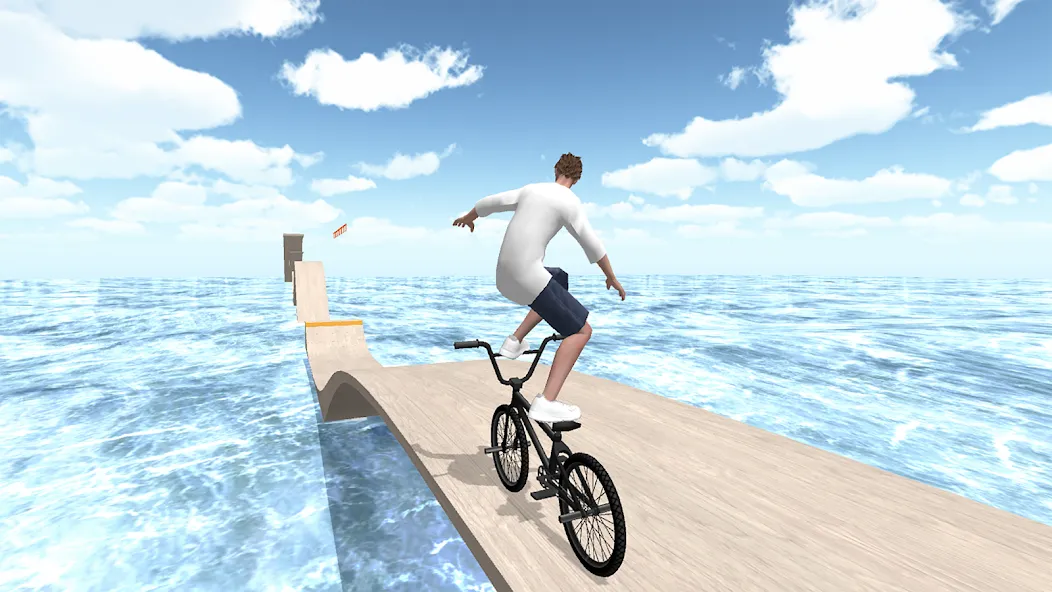 Скачать взломанную BMX Space (БМХ Спейс)  [МОД Много денег] — стабильная версия apk на Андроид screen 4