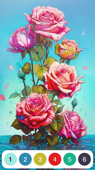 Взлом Paint by Number: Coloring Game  [МОД Много денег] — полная версия apk на Андроид screen 1
