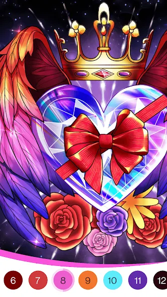 Скачать взлом Coloring Book -Paint by Number (Малер Плюс)  [МОД Mega Pack] — последняя версия apk на Андроид screen 3