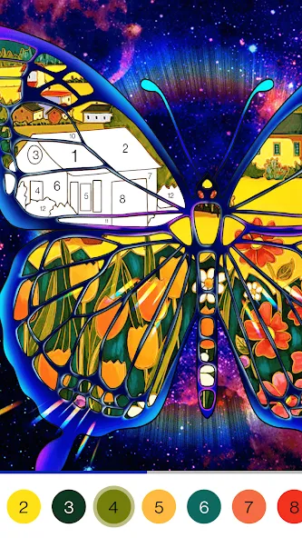 Скачать взлом Coloring Book -Paint by Number (Малер Плюс)  [МОД Mega Pack] — последняя версия apk на Андроид screen 4