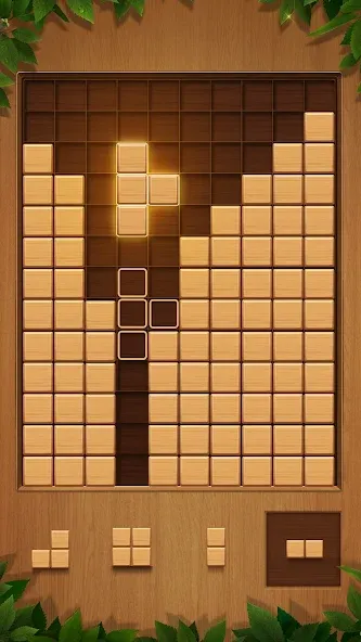 Скачать взломанную QBlock: Wood Block Puzzle Game (Вуд Блок Пазл)  [МОД Unlocked] — полная версия apk на Андроид screen 3