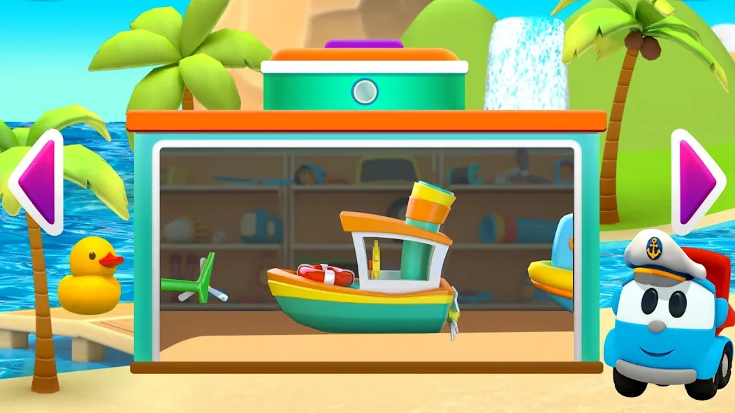 Скачать взломанную Leo 2: Puzzles & Cars for Kids  [МОД Много денег] — полная версия apk на Андроид screen 3