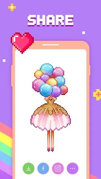 Скачать взломанную Paint by Number — Pixel Art  [МОД Menu] — последняя версия apk на Андроид screen 5