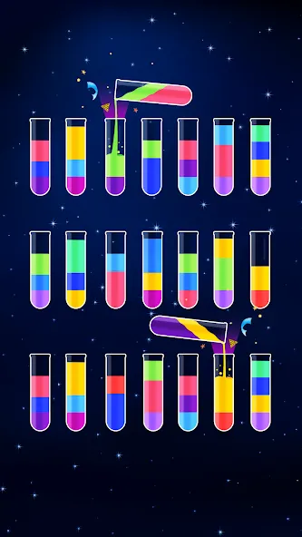 Взлом Water Sort Puzzle — Color Game (Уотер Сорт Пазл)  [МОД Бесконечные деньги] — последняя версия apk на Андроид screen 3