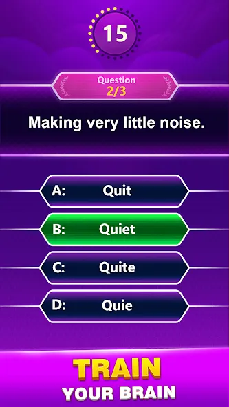 Взлом Spelling Quiz — Word Trivia (Спеллинг Квиз)  [МОД Unlimited Money] — стабильная версия apk на Андроид screen 2