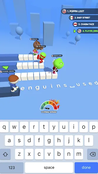 Скачать взлом Type Sprint: Typing Games (Тайп Спринт)  [МОД Много монет] — полная версия apk на Андроид screen 1