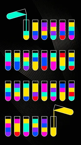 Скачать взлом SortPuz 3D: Water Color Sort (СортПаз 3Д)  [МОД Много денег] — стабильная версия apk на Андроид screen 3
