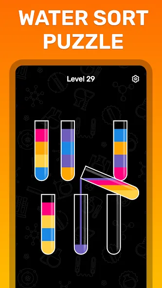 Скачать взломанную Water Sort Puzzle Color Game  [МОД Бесконечные монеты] — последняя версия apk на Андроид screen 3