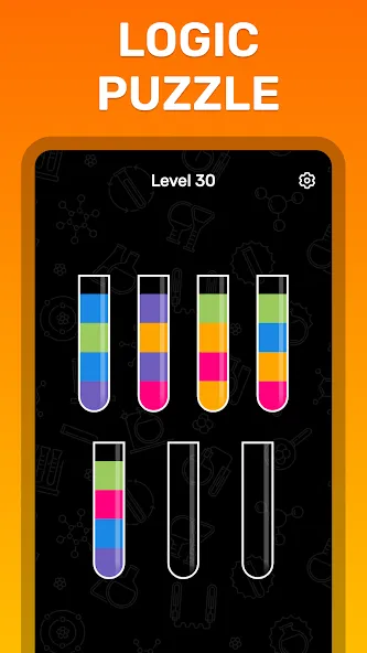Скачать взломанную Water Sort Puzzle Color Game  [МОД Бесконечные монеты] — последняя версия apk на Андроид screen 4